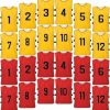 511oJnZXx-L.jpg 24 Pcs Numbered Practice Vests Scrimmage Soccer Pinnies Traning Jerseys Team Sports Bibsfor Youth and Adult(Large)