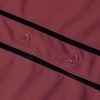 513pEMR9GdL.jpg Blank Baseball Jersey, Short Sleeve Plain Jersey Shirt Sports Hip Hop for Men Women(X-Large, Claret)