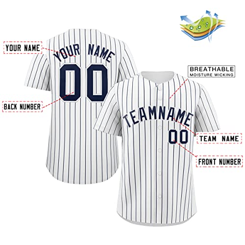 516VTDj-hML.jpg Custom Men Women Youth Baseball Jersey Pinstripe Hip Hop Shirts Personalized Stitched Name Number