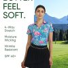 51APUB3A1eL.jpg Womens Golf Shirt - Performance Moisture Wicking Quick-Dry Golf Polo Shirts for Women