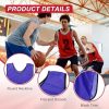 51BatgwVdhL.jpg Soccer Training Vest, Team Sports Pinnies Reversible Numbered Soccer Practice Pennies