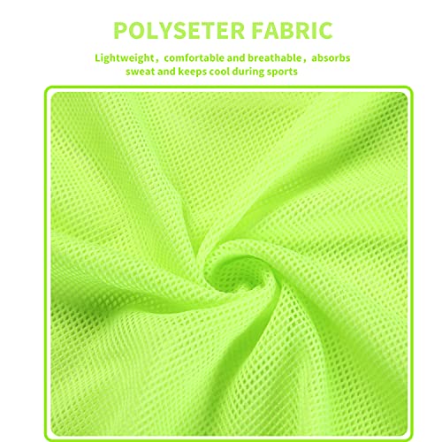 51CUhFnD0VL.jpg 24 Pack Nylon Mesh Soccer Scrimmage Team Practice Vests Pinnies Basketball Jerseys Train Vest Adult Sport Football
