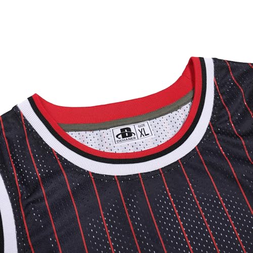 51DbwQD8E9L.jpg DEHANER Blank Mens Basketball Jersey Mesh Training Practice Athletic Sports Shirts Team Uniforms Fans Outfits Tops