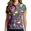 Womens Golf Shirt Short Sleeve Funny Golf Shirts for Woman Tennis Outfit