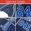 51LvAvng3lL.jpg Custom Blank Baseball Jersey Button Down Shirts Personalized Team Sports Uniforms for Men/Women/Boy