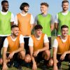 51NSy0VScAL.jpg 12 Pcs Soccer Pinnies,Team Pennies Jersey Scrimmage Vest Sports Practice Mesh Basketball Vest for Adults Youth