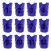51Ov8DRRz8L.jpg Soccer Training Vest, Team Sports Pinnies Reversible Numbered Soccer Practice Pennies