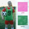 51QSvOjJIlL.jpg 24 Pack Nylon Mesh Scrimmage Team Practice Vests Pinnies Jerseys Train Vest for Adult Sport Basketball Soccer Football