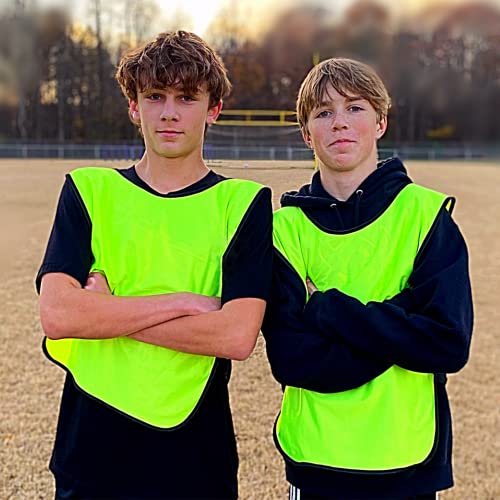 51RVCCgWtlL.jpg 6 Pack Scrimmage Vests/Sport Basketball Pinnies/Soccer Bibs for Kid and Adult