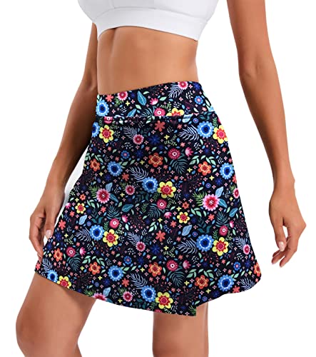 51ZQqXJbDML.jpg Women's Active Athletic Skort Lightweight Tennis Skirt Perfect for Running Training Sports Golf