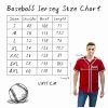 51a12bOJ7JL.jpg Men Baseball Jersey Button Striped T Shirts Sports Uniform Jersey Active Short Sleeve Tee Team Clothing
