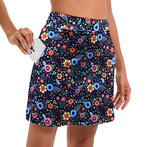 51a4E9ywVVL.jpg Women's Active Athletic Skort Lightweight Tennis Skirt Perfect for Running Training Sports Golf