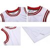 51aD3-h6jOL.jpg Pack of 3 Men's Basketball Jerseys Mesh Athletic Team Sports Uniforms Hip Hop Shirts Tank Tops