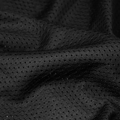 51e-9ylj4L.jpg Men Blank Plain Football Jersey, Adult Hip Hop Hipster Short Sleeve Mesh Pullover Shirts,Custom Uniforms for Party
