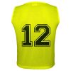 51exwypChjL.jpg 12 pcs Duramesh Pinnies/Scrimmage Vest - Kids Youth and Adult Pinnies, Numbered Penny Jerseys for Soccer