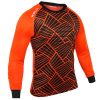 51ezoI8V69L.jpg Hidden Chest Padding Soccer Goalie Jersey Youth & Adult. Long Sleeves Elbow Padded Goalkeeper Shirt for Boys & Girls