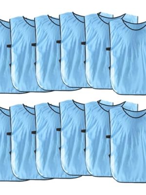 51fQF0XndlL.jpg Training Vest Soccer Sports Team Practice Jersey for Youth Teen Basketball Football