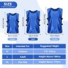 51kcN8VsFL.jpg 6 Pack Basketball Jersey, Polyester Soccer Training Vest Water Absorption Scrimmage Team Vests for Adult Kids