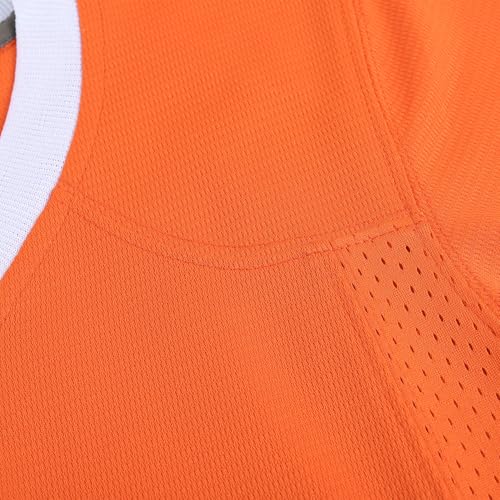 51ykoSZQY9L.jpg Plain Men's Football Jerseys for Unisex V-Neck Fitness T-Shirts Workout Outfits Casual Party Tops