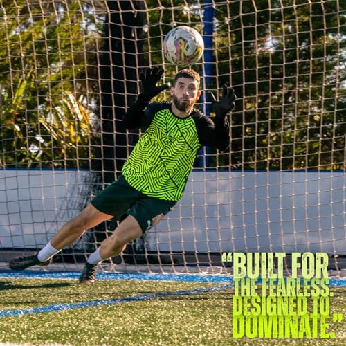 61RcNIaMRGL.jpg Adult Soccer Goalie Jersey - Pro Series - Elbow Padded - Quick-Dry Fabric - Ergonomic Fit - Enhanced Durability