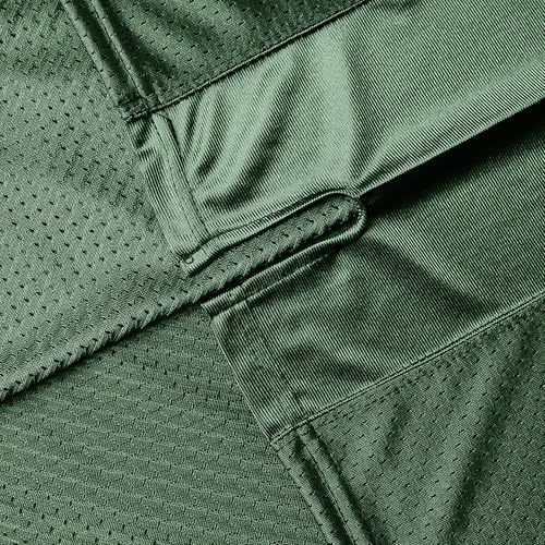 61mVqqdiNlL.jpg Blank Football Jerseys for Men,Mesh Polyester Plain Football Shirt Pullover Sports Clothing S-3XL Black White Grey