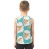 31-wYtVjsIL.jpg Cartoon Albatross Face Green Boys Tshirts Tank Tops Sleeveless Vest Tees Beach Casual Clothes for Gym Swim Beach 3T