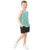 31-ztPP2otL.jpg Leaves Tank Top for Children Sleeveless Summer Vest Tee Active Shirts for Outdoor Beach Fitness Work Out 3T