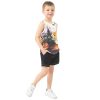 314wobJpyFL.jpg Halloween Bats Pumpkin Boys Athletic Tank Tops Sleeveless Summer Vest Teoddler Boy Shirts for Surfing Vacation Swim 3T