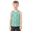 31IWk6zsSVL.jpg Leaves Tank Top for Children Sleeveless Summer Vest Tee Active Shirts for Outdoor Beach Fitness Work Out 3T