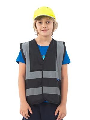 Kids High visibility viz vest hi vis viz reflective safety vests