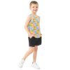 31SuFKBCauL.jpg Cute Yellow Duck Blue Pink Boys Athletic Tank Top Sleeveless Teens Vest Youth Sports Tshirts for Golf Swim Bike 3T