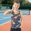 413XWYSperL.jpg Cute Funny Dinosaurs Boys Athletic Tank Top Sleeveless Vest Tees Boys Workout Shirts for Travel Volleyball 3T