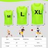 417Q35wYunL.jpg 1/6/12/24/48 PCS Custom Pinnies Youth Team Sports Kids Personalized Vest in Basketball Jerseys,Add Logo/Name/Number