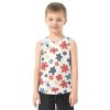 41Kzz25k1NL.jpg Retro Colorful Flowers Boys Tank Top Sleeveless Teens Vest Volleyball Shirts for Outdoor Beach Fitness Work Out 3T