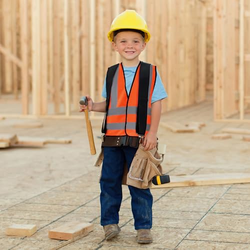 41M05f4cBBL.jpg Kids High visibility viz vest hi vis viz reflective safety vests