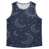 41PL4sRMBIL.jpg Sun Moon Stars Blue Boys Tank Top Shirt Sleeveless Toddler Vest Boys Summer Crew Neck Undershirts for Beach Fitness 3T