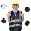 41ZFfFwa9OL.jpg Kids High visibility viz vest hi vis viz reflective safety vests