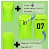 41fKYracVL.jpg 1/6/12/24/48 PCS Custom Pinnies Youth Team Sports Kids Personalized Vest in Basketball Jerseys,Add Logo/Name/Number