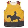 41gl7rDXFaL.jpg Western Cowgirl Sunset Boys Athletic Tank Top Sleeveless Summer Vest Tee Kids Active Shirt for Beach Work Out 3T
