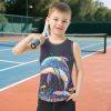 41r8bE43gL.jpg Cute Dolphin Children Athletic Tank Top Sleeveless Toddler Vest Kids Shirt for Gym Swim Beach Outdoor 3T