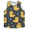 41xkWEfRenL.jpg Yellow Rubber Duck Dark Boys Tank Top Sleeveless Casual Vest Tees Kids Shirt for Soccer Teenis Exercise Beach 3T