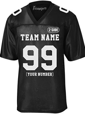 Custom Replica Football Jerseys for Men Personalized Add Your Team Name Number