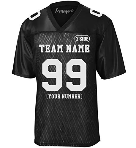 41zc4H7uKvL.jpg Custom Replica Football Jerseys for Men Personalized Add Your Team Name Number