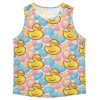512wZZYRs-L.jpg Cute Yellow Duck Blue Pink Boys Athletic Tank Top Sleeveless Teens Vest Youth Sports Tshirts for Golf Swim Bike 3T