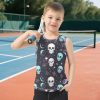 51DnXEXoezL.jpg Cute Skulls Stars Boys Tank Top Sleeveless Kids Vest Kids Shirt for Workout Gym Fitness Cycling Swimming 3T