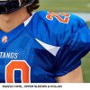 51FSpaAJ-nL.jpg Boys' Huddle Stretch Polyester Dazzle Youth Football Game Jersey