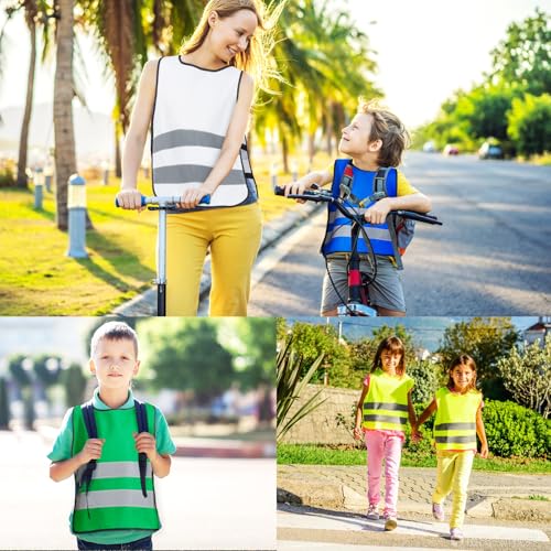 51Kx-61mlxL.jpg kids High Vis Reflective construction Safety vest