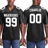 51YJLauBXL.jpg Custom Replica Football Jerseys for Men Personalized Add Your Team Name Number