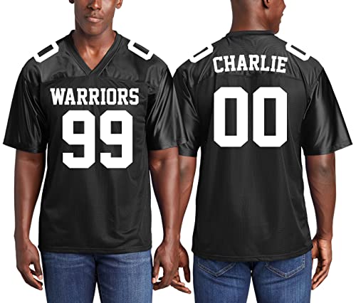 51YJLauBXL.jpg Custom Replica Football Jerseys for Men Personalized Add Your Team Name Number