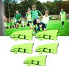 51vlBMK26cL.jpg 5 Pcs Training Vest Universial Round Neck Soccer Pennies 22x13.7 Inch Fabric Basketball Athletic Pinnies Football Bibs for Kids,